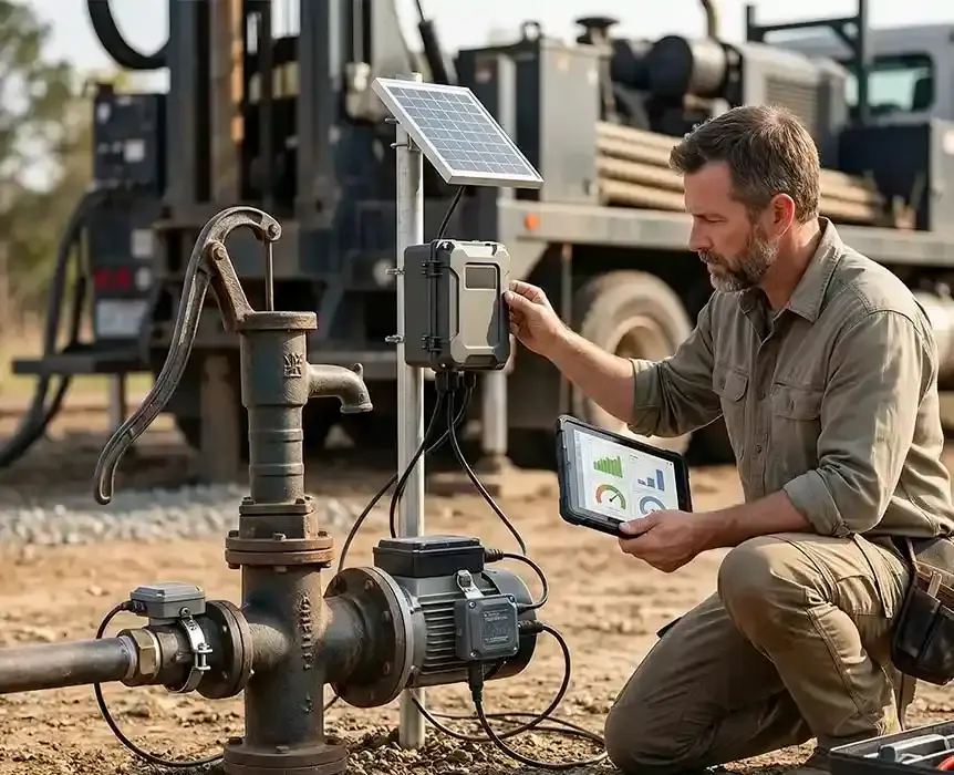 Digital Well Monitoring Interface